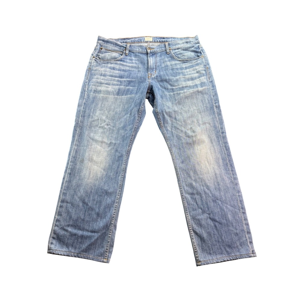 Hudson Jeans Men Straight Leg‎ Light Wash Denim Tag 38W (40Wx30L) Cotton Blend